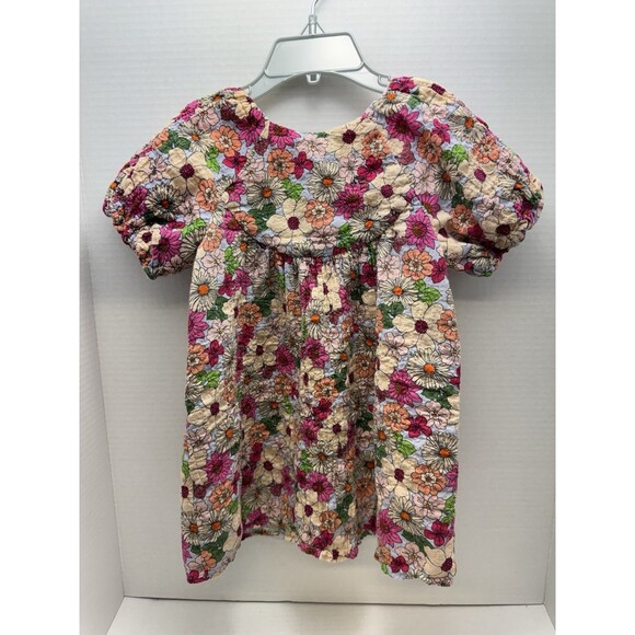 Zara Kids Floral Dress - Multicolor - Picture 6 of 6